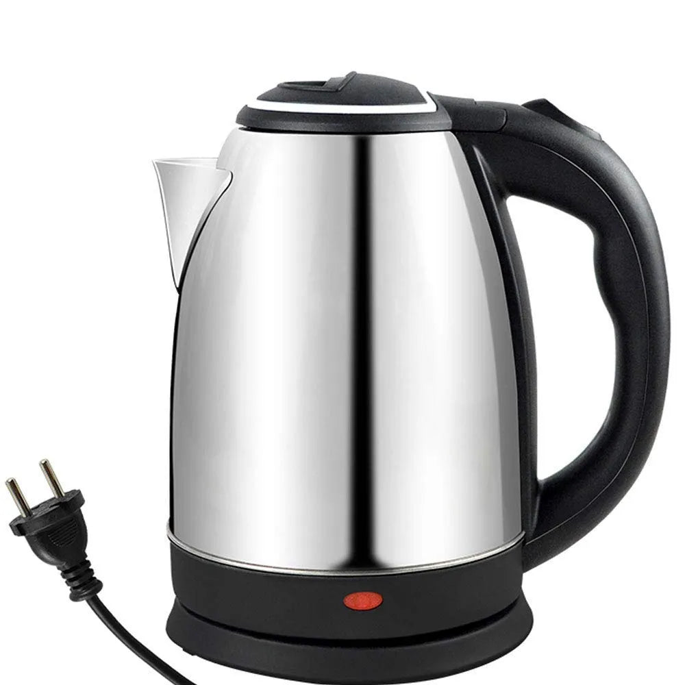 Imported 2L Electric Kettle – 1500W Stainless Steel, Fast Boil & Safe